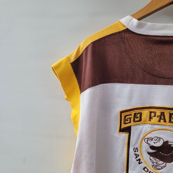 Cooperstown Collection GIII Carl Banks Mens 3XL Vintage San Diego Padres Jersey - Picture 12 of 15